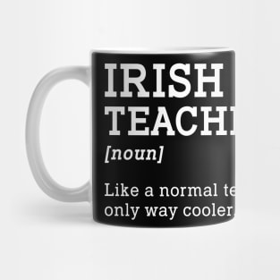 Irish Teacher Back To School Gift Mug